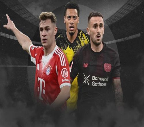 踢球者本期防守型中场排名：基米希洲际级，帕夫洛维奇国家级