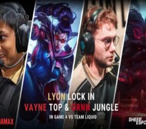 LYON选出上单薇恩打野奥恩打野奥恩为职业赛场历史第二次