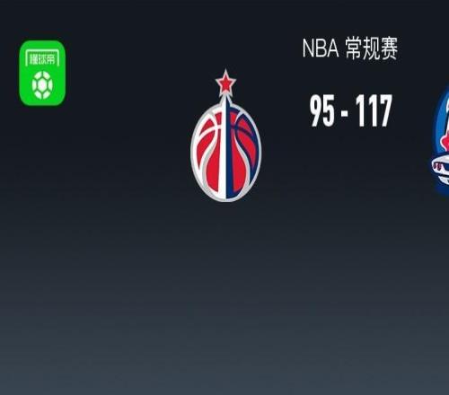 NBA战报：活塞11795大胜奇才，杰伦杜伦24+11