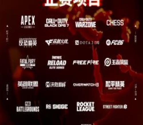 26年EWC电竞世界杯项目全部确定：LOL、王者荣耀、瓦、CS2等在列