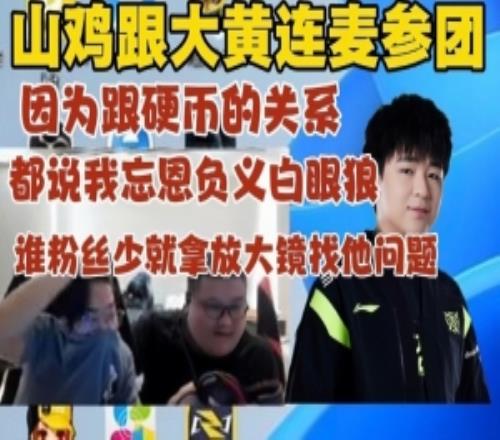 shanji连麦大黄参团：因为我跟硬币关系都说我忘恩负义白眼狼！