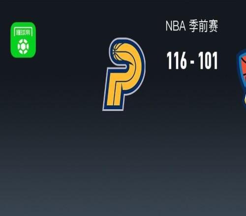 NBA战报：步行者116101雷霆，克里斯扬布拉德25分