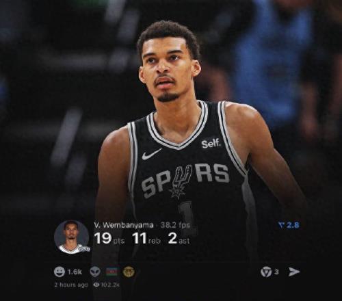 马刺四杀雷霆,叫嚣王朝为时尚早文班暴露三个致命问题,难走远