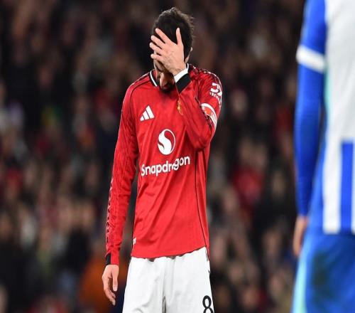 十人曼联12布莱顿无缘32强！12年后足总杯再遭1轮游黑贝弑旧主