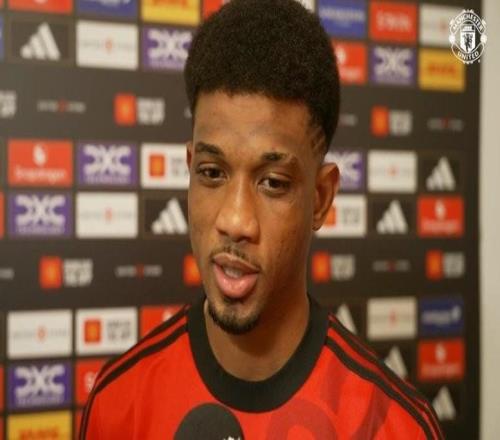 阿马德：平局也不算太糟我们会根据对手调整阵型