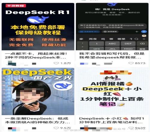 第一波利用DeepSeek搞钱的人来了大量DeepSeek付费课程出现