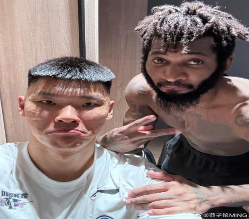 横扫山西男篮晋级！范子铭晒照：总决赛我们来了