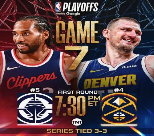 生死战热度炸裂！NBA官方连发重磅海报船掘抢七悬念拉满！