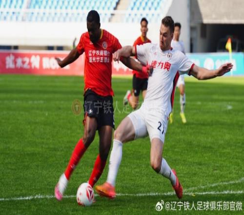 中甲第七轮，辽宁铁人VS陕西联合，比赛精彩图集