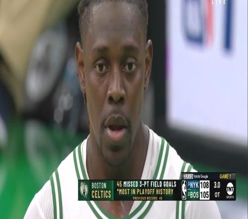 绿军三分60投狂打45铁！打铁数创NBA季后赛历史纪录！