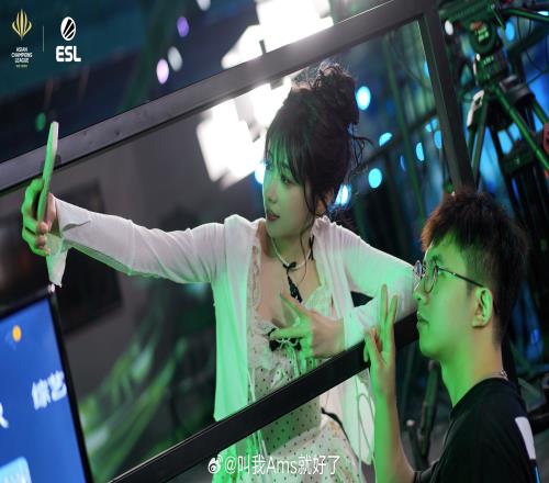 娟儿还是很有味道啊！Ams晒ACL亚冠现场照片：恭喜XG真是充实的一天呀