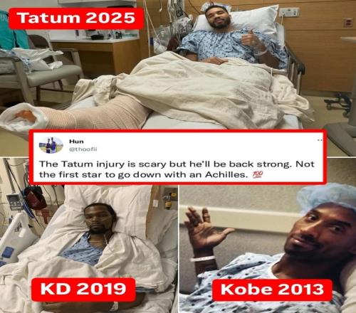 科比KD獭兔！美媒：每隔6年就有一名超巨因跟腱断裂赛季报销