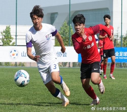 青少年精英联赛U17组预赛收官亚泰U17小组头名晋级决赛阶段