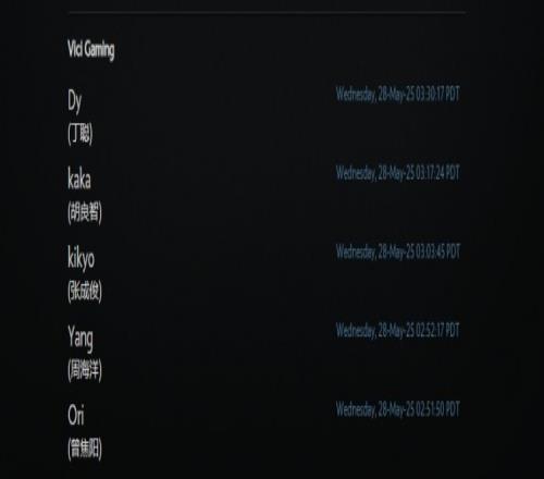 天地人再会！VG注册完成：DykakakikyoYangOri组队参加TI预选