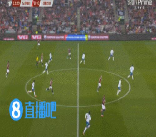 挪威领先！巴斯托尼传球被断，索尔洛特单刀破门