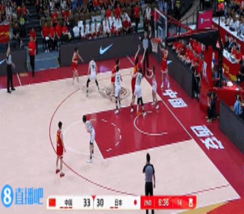 篮下接到球=2分到手张子宇放篮得手+转身轻松勾手命中