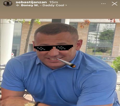 嘴都笑裂了科尔克兹HWG后，他父亲迅速发布社媒庆祝