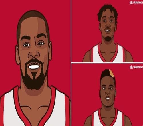 火箭新援上赛季数据：KD26.8分+53%DFS三分41%卡佩拉8.9+8.5