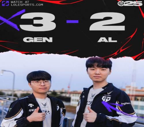 Reddit热议GEN击败AL：Kiin彻底碾压了FlandreLCK的上路太强了而且Zeus还没来呢