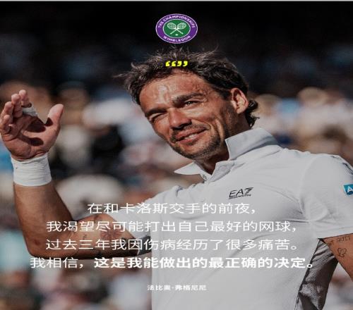 意大利网球名将弗格尼尼退役，生涯最高世界排名第9&9个单打冠军