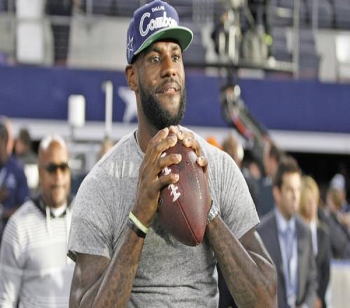 NFL球员：若詹姆斯转行打橄榄球他将成史上最佳外接手之一
