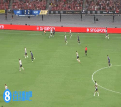 厄德高点射！15岁道曼一条龙突破，乔林顿无奈上手送点