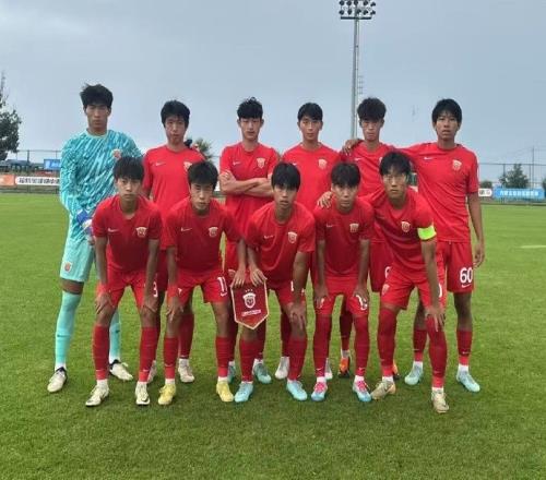 第四届中青赛排位赛上海海港U19队10辽宁铁人U19队