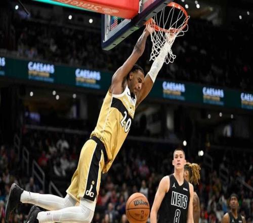 摆烂大战！奇才大胜送篮网3连败尚帕尼20+7萨尔19+5帽