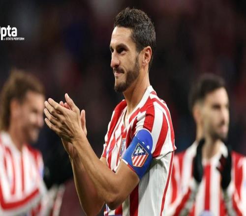 科克达成西甲500场里程碑，成代表单一球队第七人