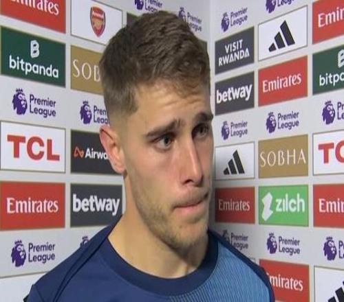 范德芬：阿森纳今天在各个方面都比我们表现得更好