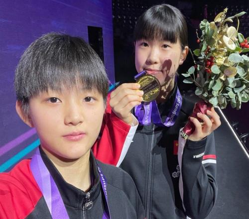 31夺冠！中国女乒13岁天才新星崛起：新版孙颖莎再冲另一冠
