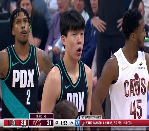 杨瀚森时隔4场再得分！打完背靠背将下放发展联盟，主帅用心良苦