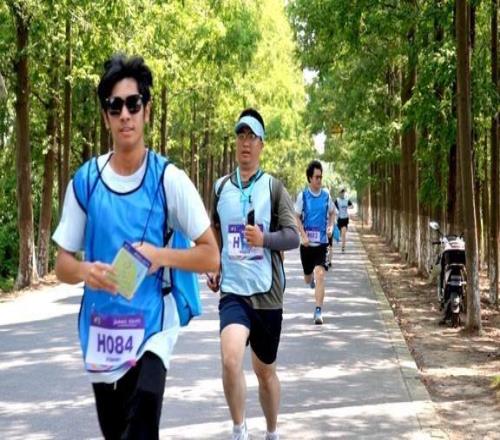 2025海峡两岸青年汇系列活动“江海相逢青春同行”定向赛在横沙岛举办