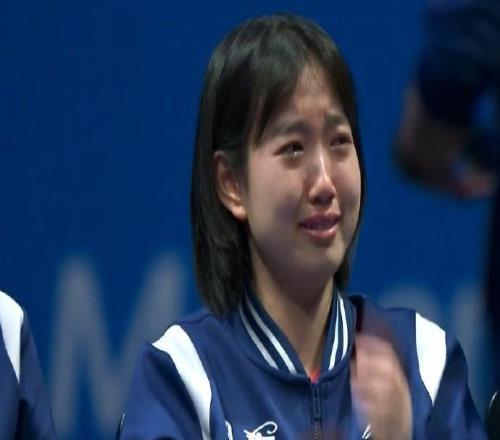 13岁闪耀U18！全运乒乓青年女团决赛：祝启慧2分，北京胜山东