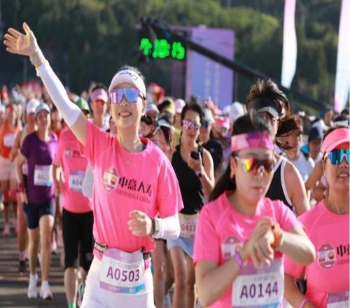 北京奥运城市体育文化节RUNGIRLS女子跑在昌平开跑