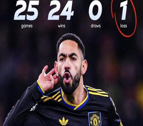 阿森纳本赛季首次输掉先进球的比赛，此前24场全胜