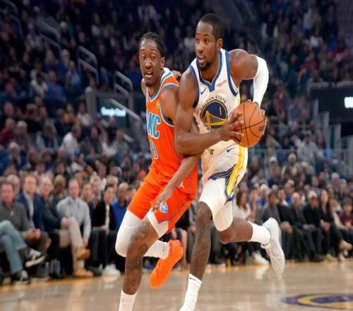 勇士队由于伤病不断增加，预计将在对阵雷霆队的比赛中倚重库明加