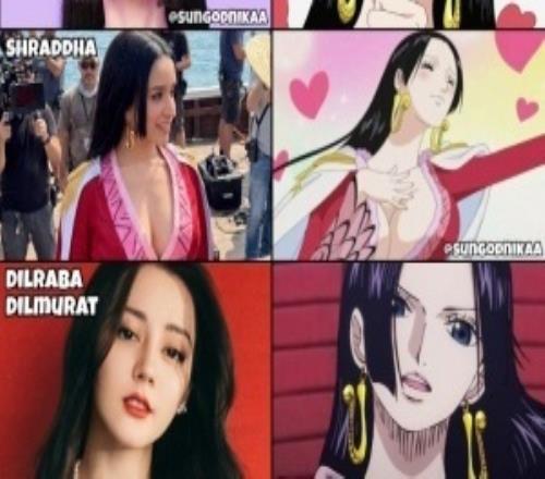 外国博主推荐《海贼王》真人剧演女帝的人选迪丽热巴赫然在列