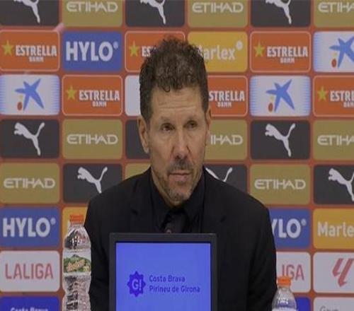 西蒙尼：每次看到皇马和巴萨，我都会想我们付出100%是不够的