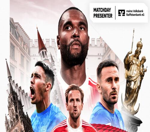 拜仁官方发布赛前海报：凯恩、奥利塞在列