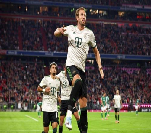 凯恩替补建功！无解贴地斩，时速128公里，德甲已造98球