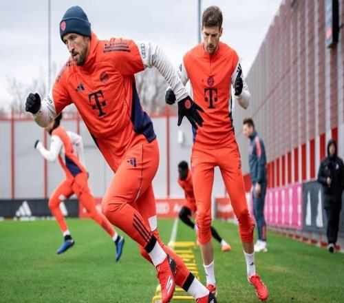 拜仁官方：凯恩已经能够参加部分训练，诺伊尔因肠胃不适缺席