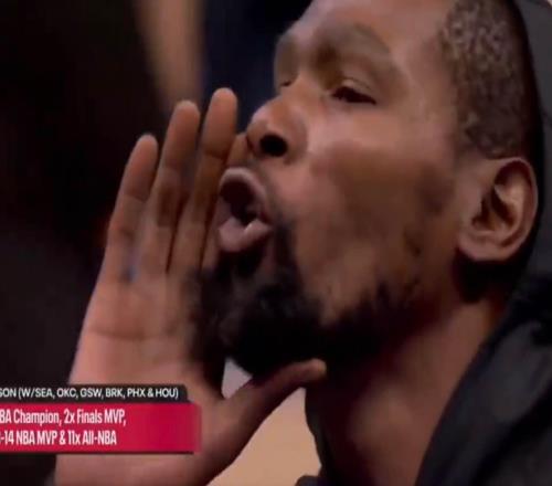 相煎何太急雷霆球迷狂嘘老大哥杜兰特，死神现场霸气回击不惯着