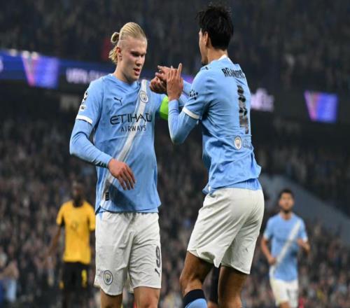 曼城41多特！欧冠四轮不败杀进前四哈兰德破门创历史福登双响