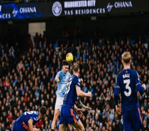 奥赖利首次英超双响，也是首次联赛主场连场破门