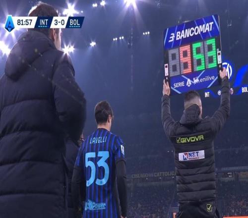 完成一线队首秀，拉韦利：我是国米球迷，我尽情享受这次经历