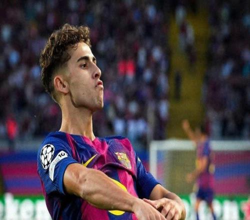 费尔明数据：4次射门全部打正，打入巴萨唯一进球