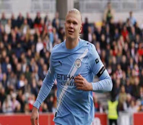 哈兰德双响破纪录，曼城主场轻取伯恩茅斯