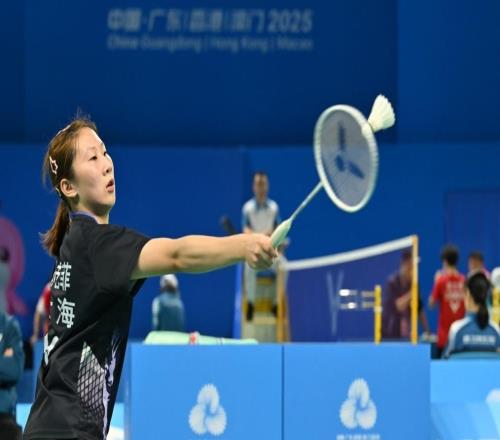 五场打满！上海队获全运会羽毛球U18女团铜牌