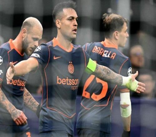 劳塔罗161球队史第四！国米2比1险胜欧冠新军，连胜背后藏隐忧